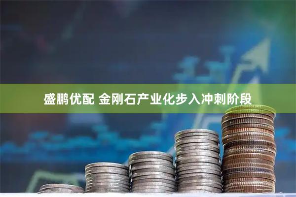 盛鹏优配 金刚石产业化步入冲刺阶段